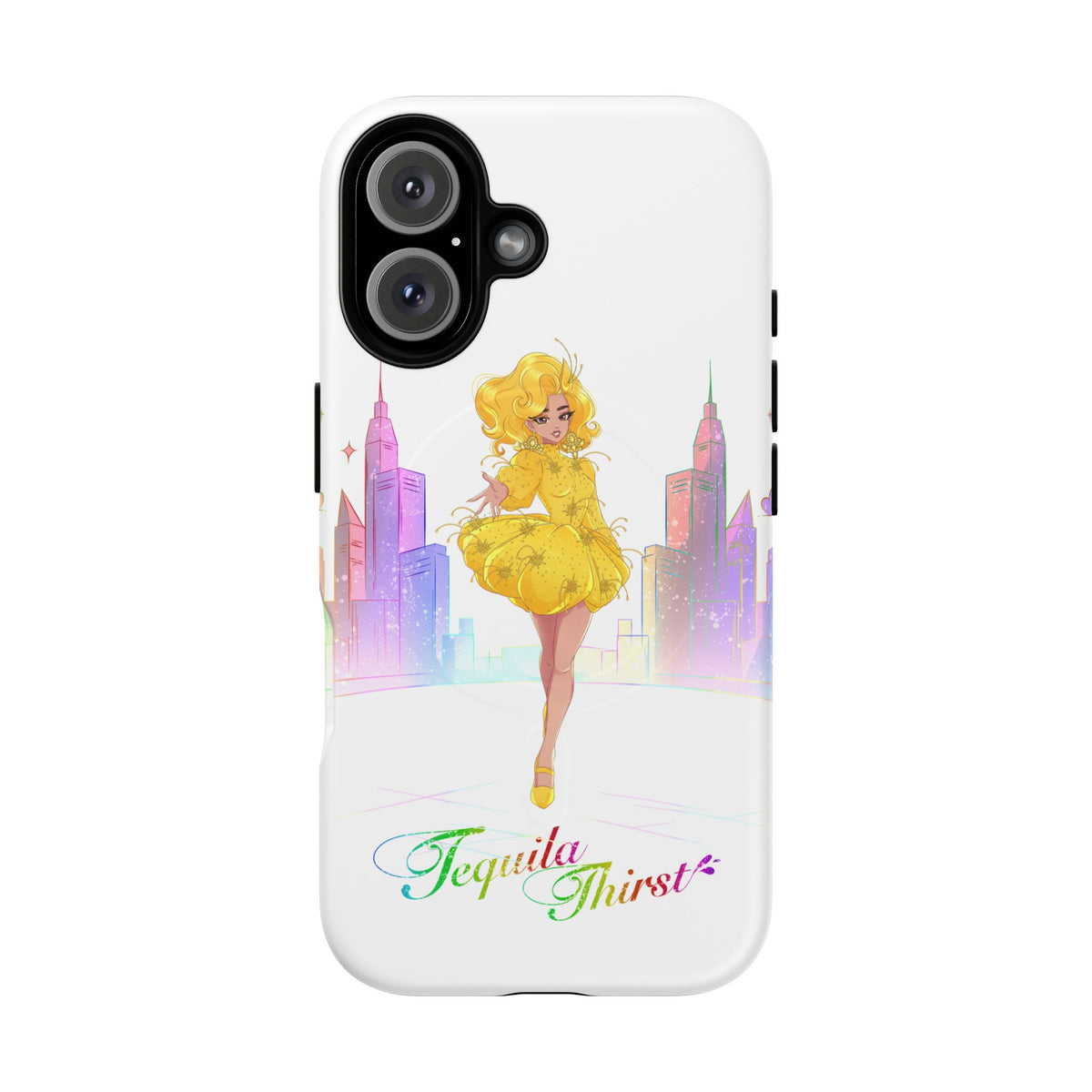 Tequila & The City - Tequila Thirst Glam Phone Case — Tough Magnetic iPhone Cover (Design 2)