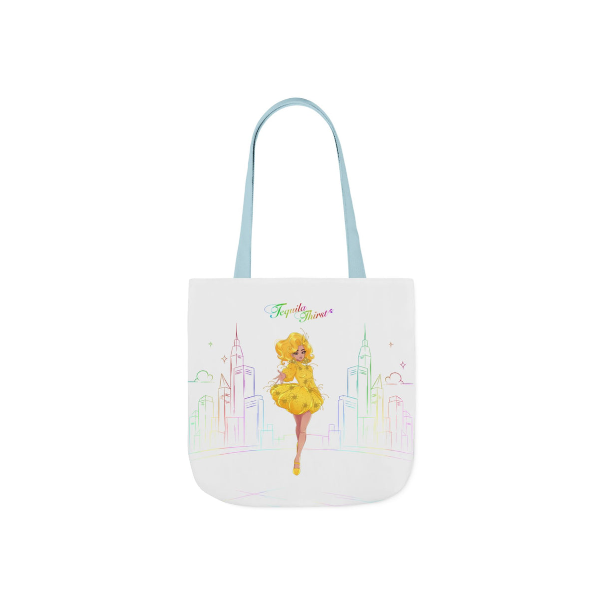 Tequila & The City - Tequila Thirst Canvas Tote Bag (Design 1)