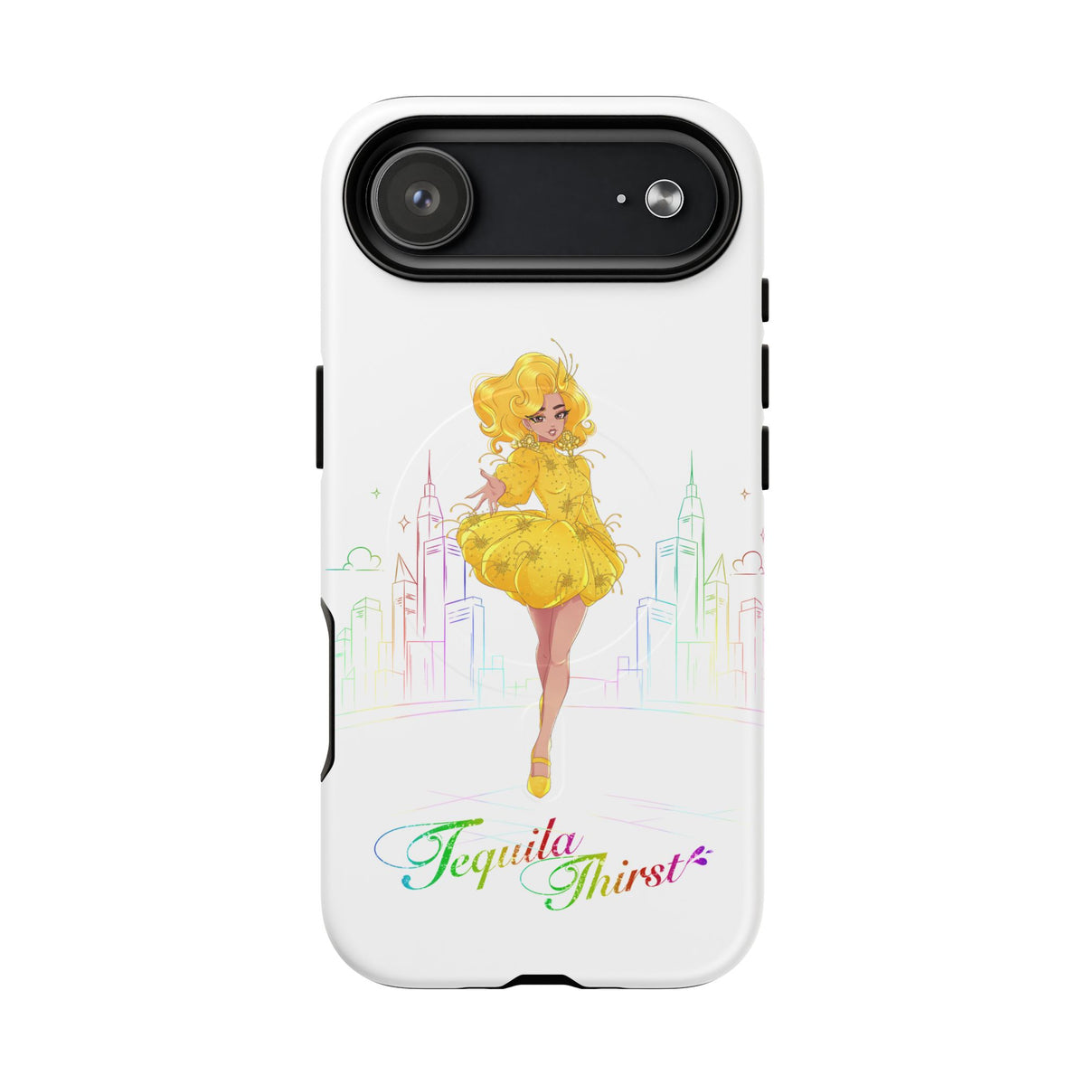 Tequila & The City - Tequila Thirst Glam Phone Case — Tough Magnetic iPhone Cover (Design 1)