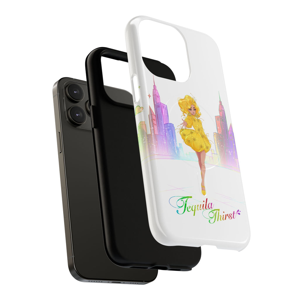 Tequila & The City - Tequila Thirst Glam Phone Case — Tough Magnetic iPhone Cover (Design 2)