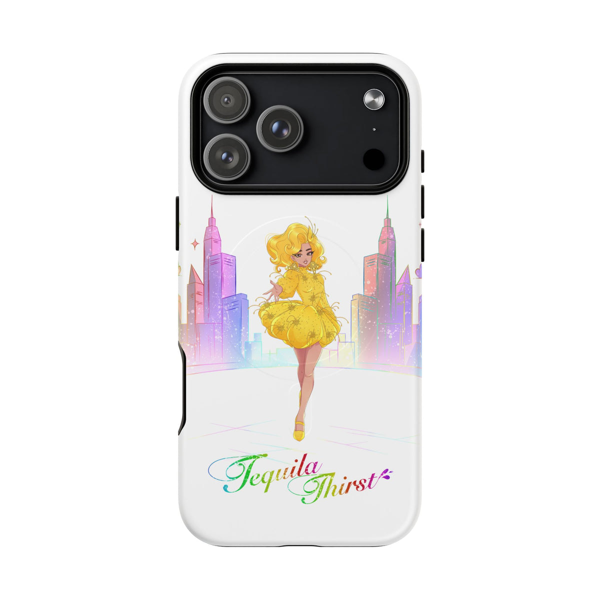 Tequila & The City - Tequila Thirst Glam Phone Case — Tough Magnetic iPhone Cover (Design 2)