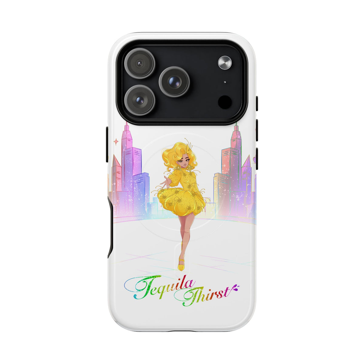 Tequila & The City - Tequila Thirst Glam Phone Case — Tough Magnetic iPhone Cover (Design 2)