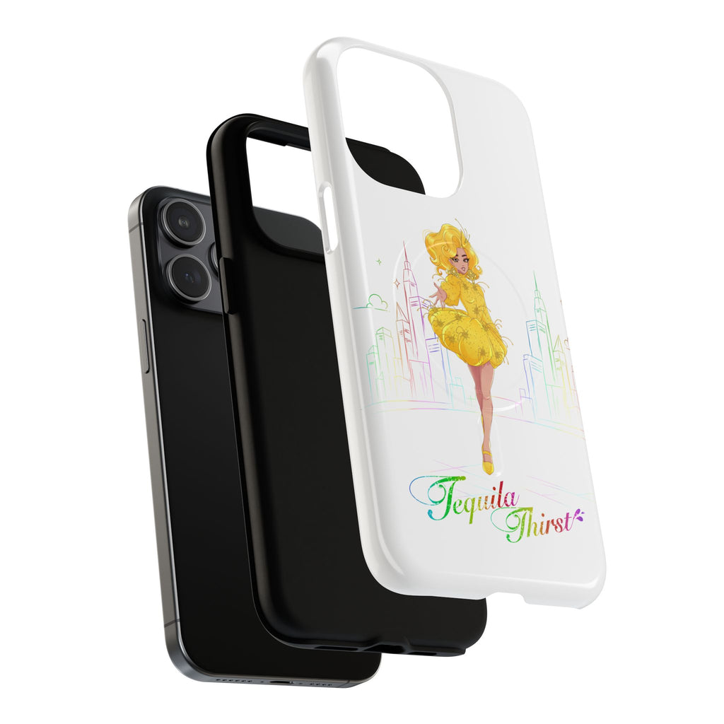 Tequila & The City - Tequila Thirst Glam Phone Case — Tough Magnetic iPhone Cover (Design 1)
