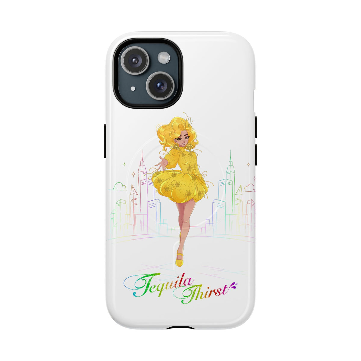 Tequila & The City - Tequila Thirst Glam Phone Case — Tough Magnetic iPhone Cover (Design 1)
