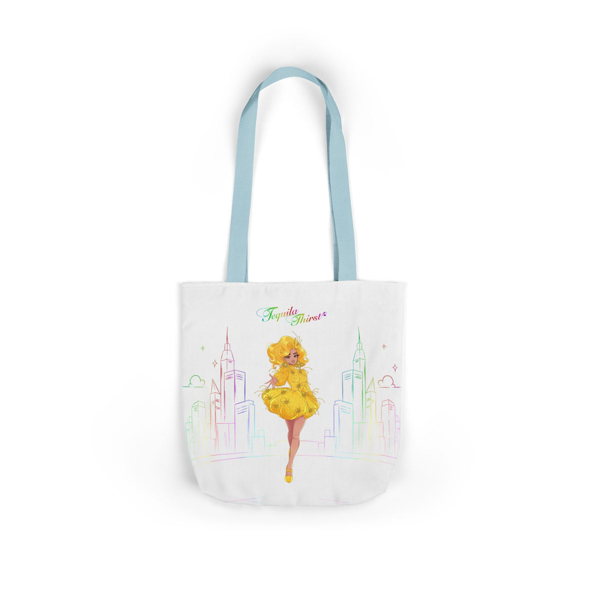 Tequila & The City - Tequila Thirst Canvas Tote Bag (Design 1)