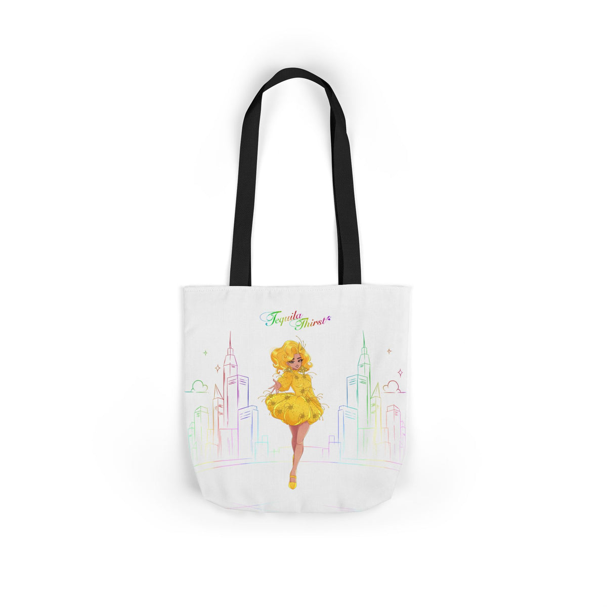 Tequila & The City - Tequila Thirst Canvas Tote Bag (Design 1)