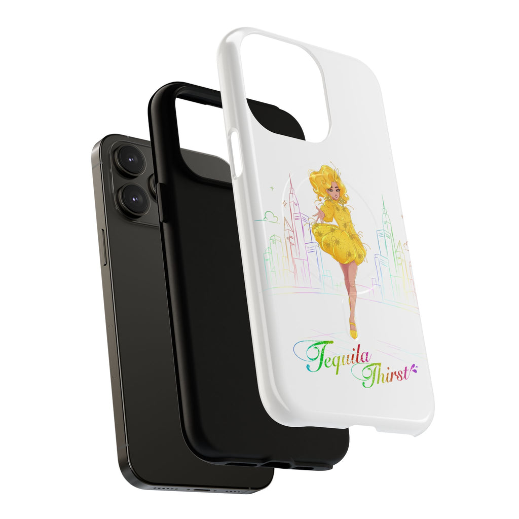 Tequila & The City - Tequila Thirst Glam Phone Case — Tough Magnetic iPhone Cover (Design 1)