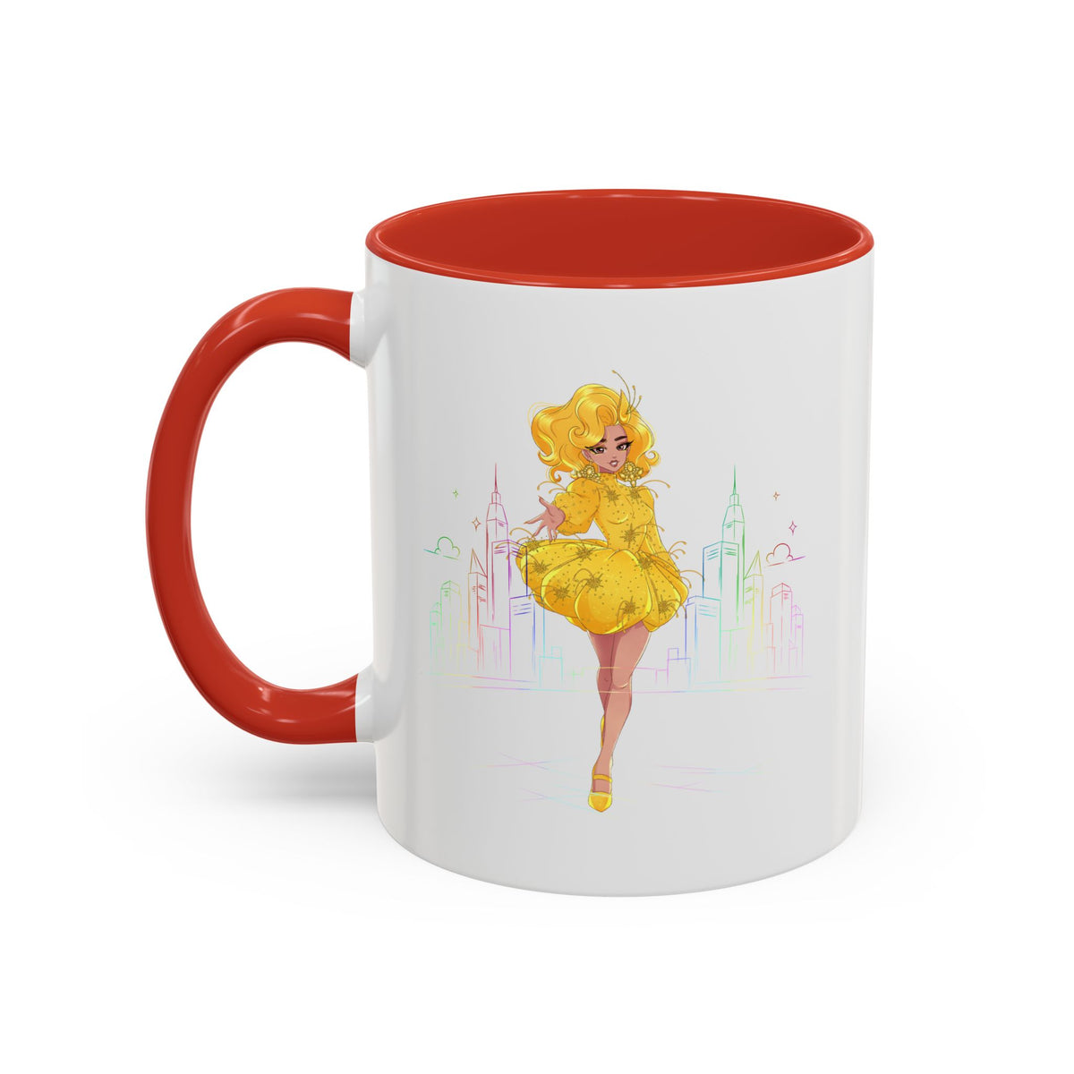 Tequila & The City - Tequila Thirst Accent Coffee Mug (11, 15oz) (Design 1)