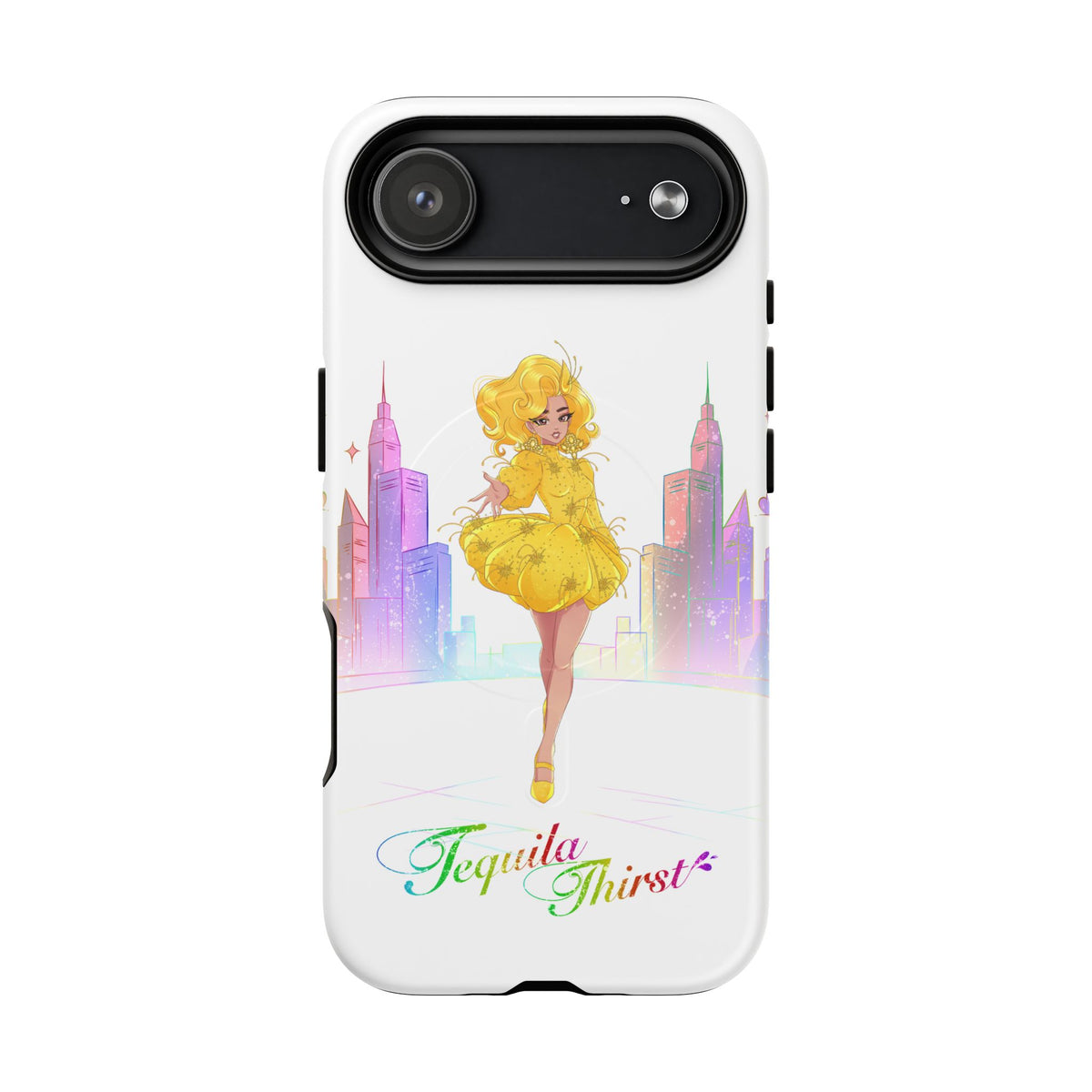 Tequila & The City - Tequila Thirst Glam Phone Case — Tough Magnetic iPhone Cover (Design 2)