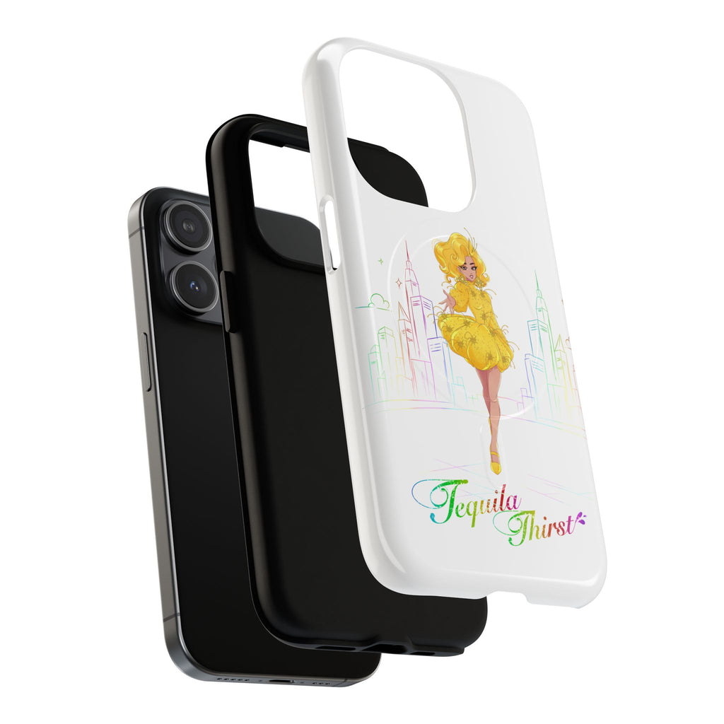 Tequila & The City - Tequila Thirst Glam Phone Case — Tough Magnetic iPhone Cover (Design 1)
