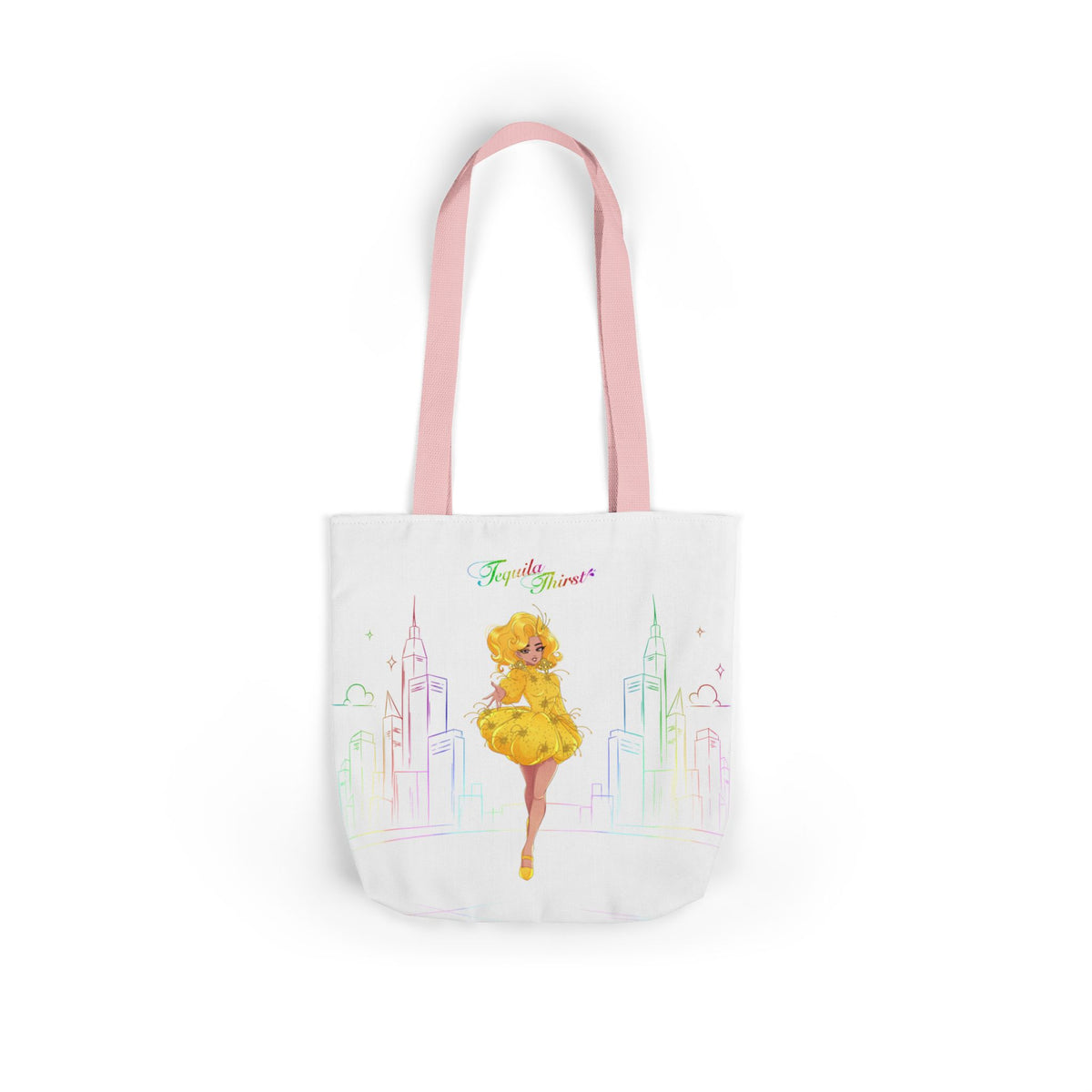 Tequila & The City - Tequila Thirst Canvas Tote Bag (Design 1)