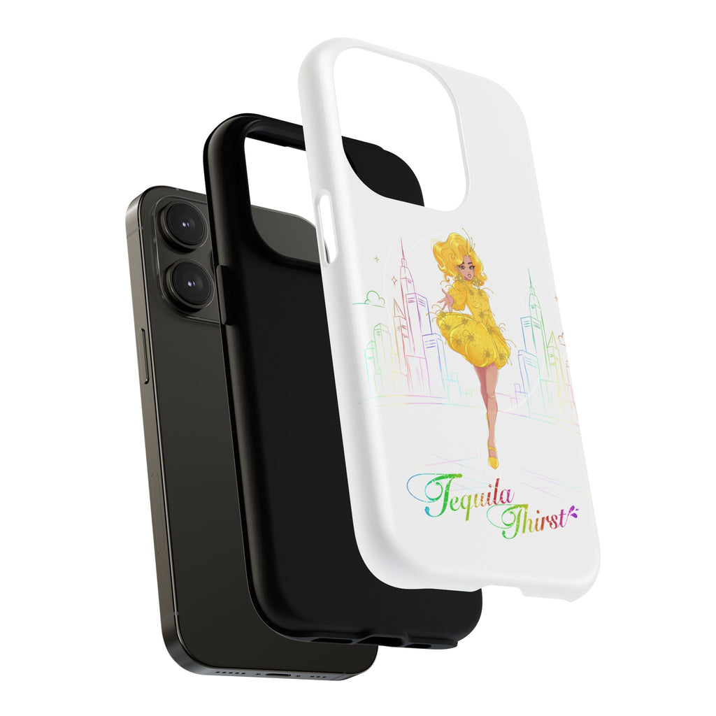 Tequila & The City - Tequila Thirst Glam Phone Case — Tough Magnetic iPhone Cover (Design 1)