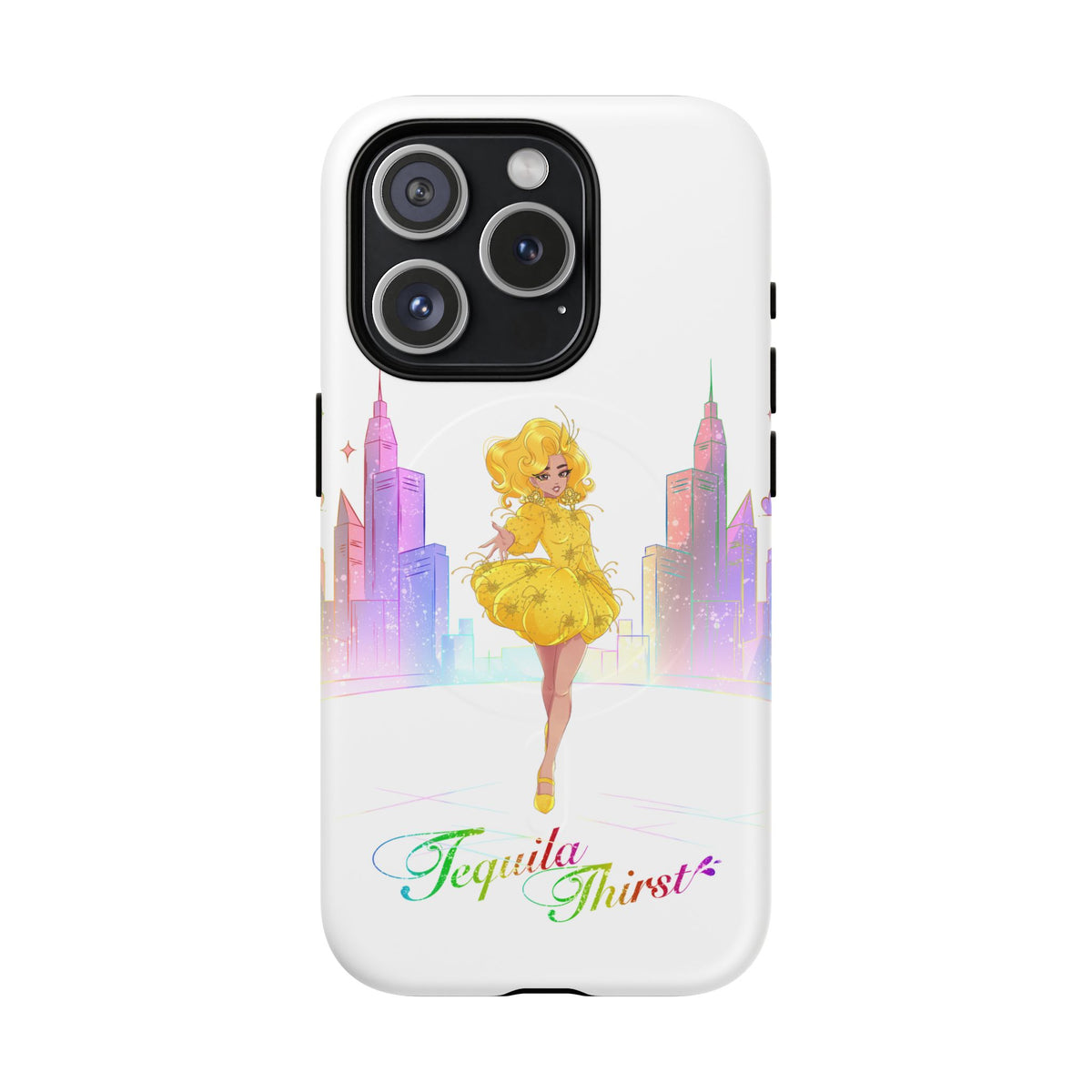 Tequila & The City - Tequila Thirst Glam Phone Case — Tough Magnetic iPhone Cover (Design 2)
