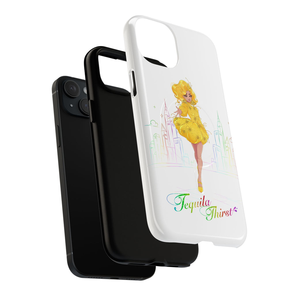 Tequila & The City - Tequila Thirst Glam Phone Case — Tough Magnetic iPhone Cover (Design 1)