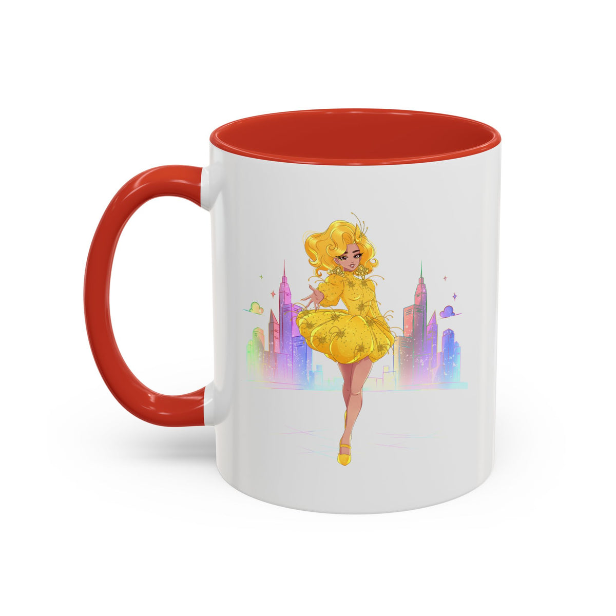 Tequila & The City - Tequila Thirst Accent Coffee Mug (11, 15oz) (Design 2)