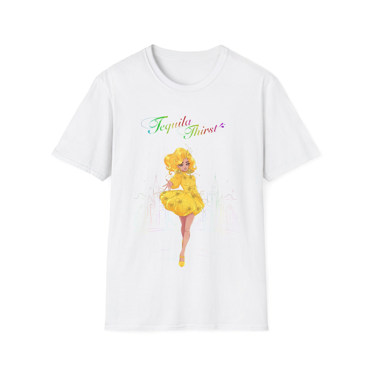 Tequila & The City - Tequila Thirst T-Shirt (Design 1)