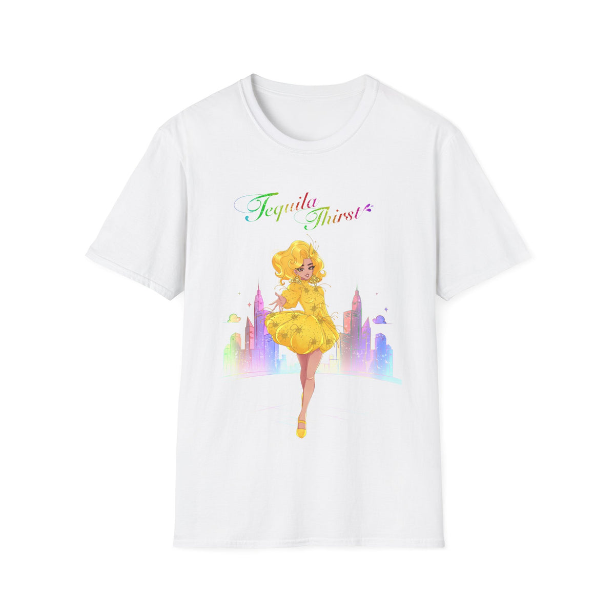 Tequila & The City - Tequila Thirst T-Shirt (Design 2)