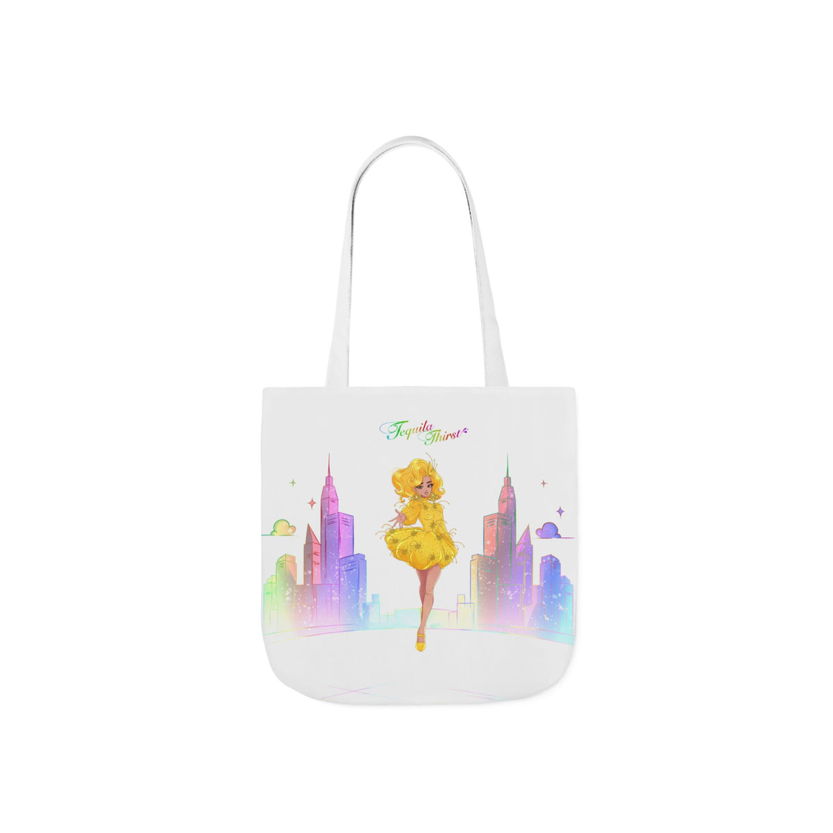 Tequila & The City - Tequila Thirst Canvas Tote Bag (Design 2)