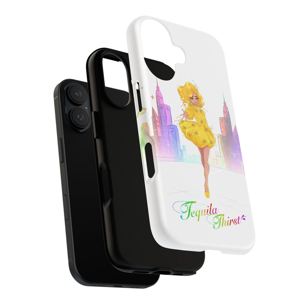 Tequila & The City - Tequila Thirst Glam Phone Case — Tough Magnetic iPhone Cover (Design 2)