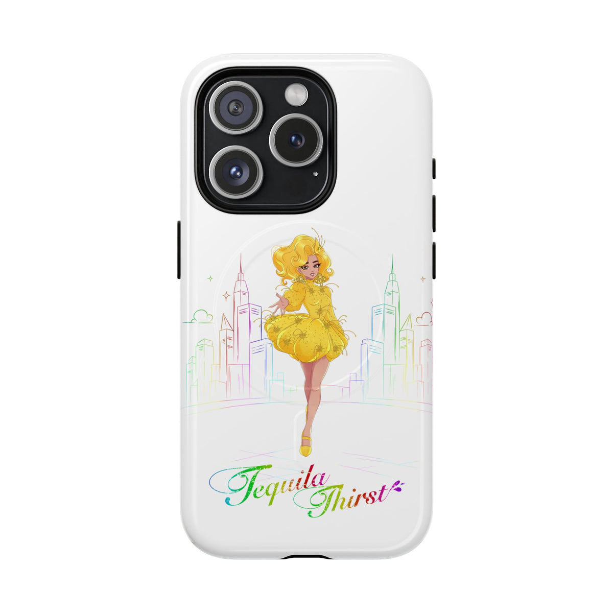Tequila & The City - Tequila Thirst Glam Phone Case — Tough Magnetic iPhone Cover (Design 1)