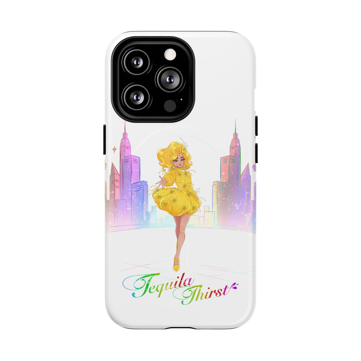 Tequila & The City - Tequila Thirst Glam Phone Case — Tough Magnetic iPhone Cover (Design 2)