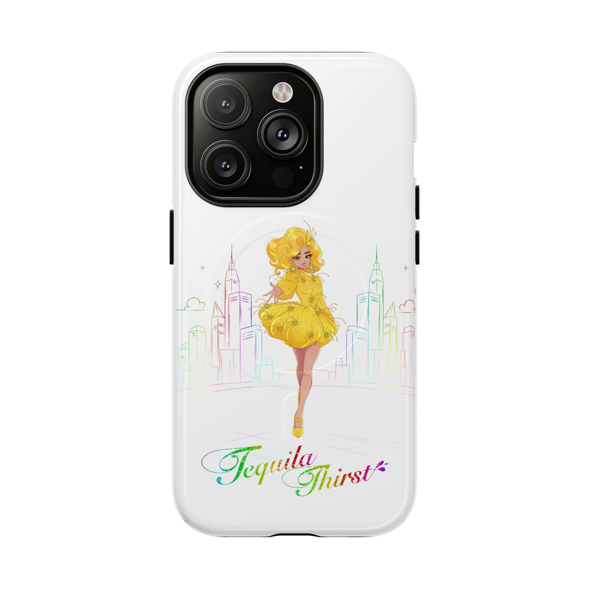 Tequila & The City - Tequila Thirst Glam Phone Case — Tough Magnetic iPhone Cover (Design 1)