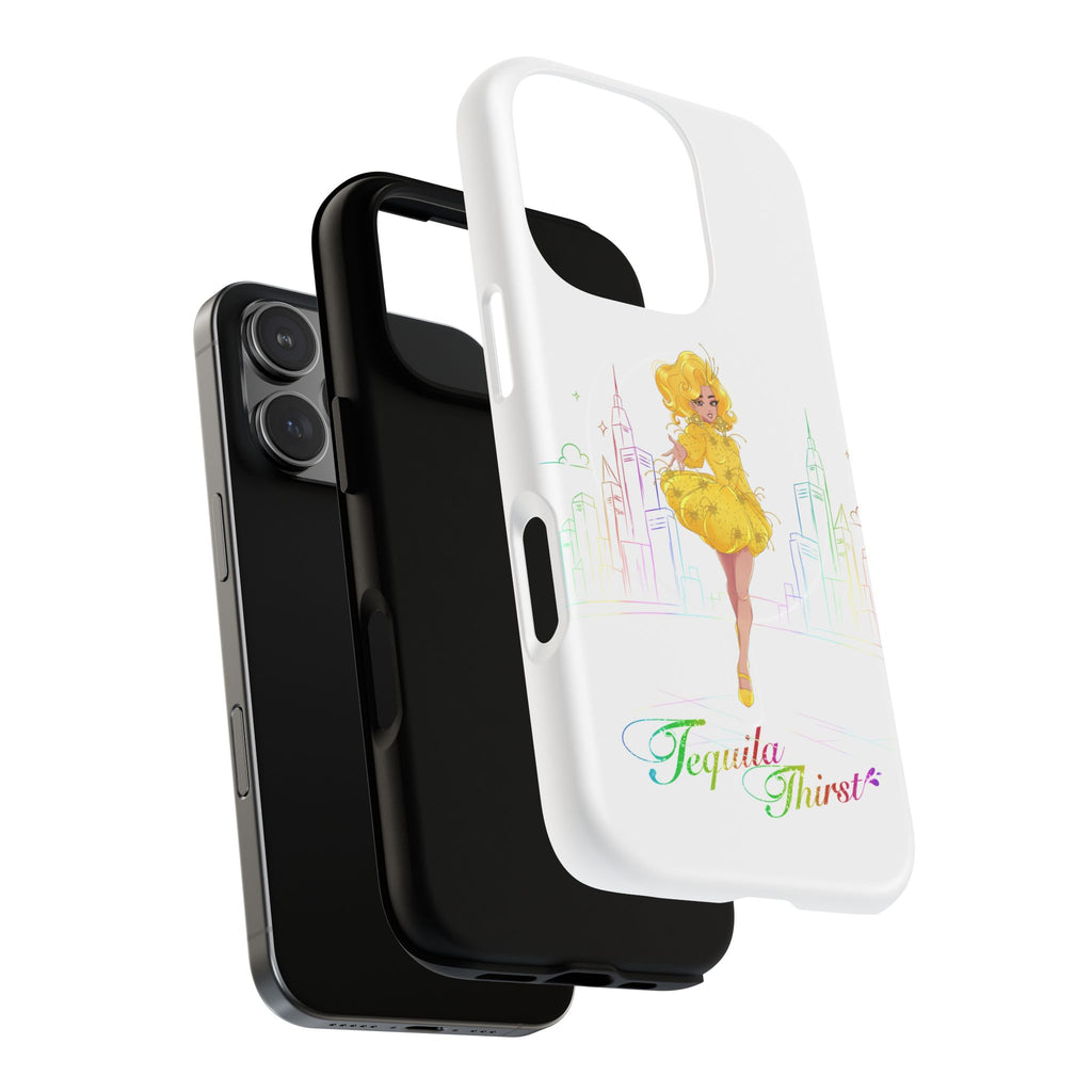 Tequila & The City - Tequila Thirst Glam Phone Case — Tough Magnetic iPhone Cover (Design 1)