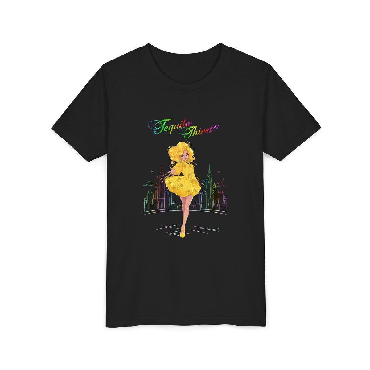 Tequila & The City - Tequila Thirst Youth Tee (Design 1)