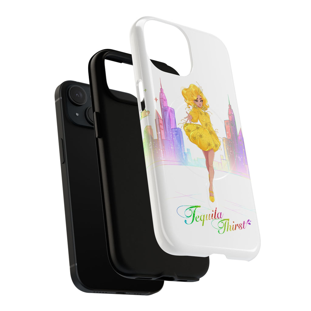 Tequila & The City - Tequila Thirst Glam Phone Case — Tough Magnetic iPhone Cover (Design 2)