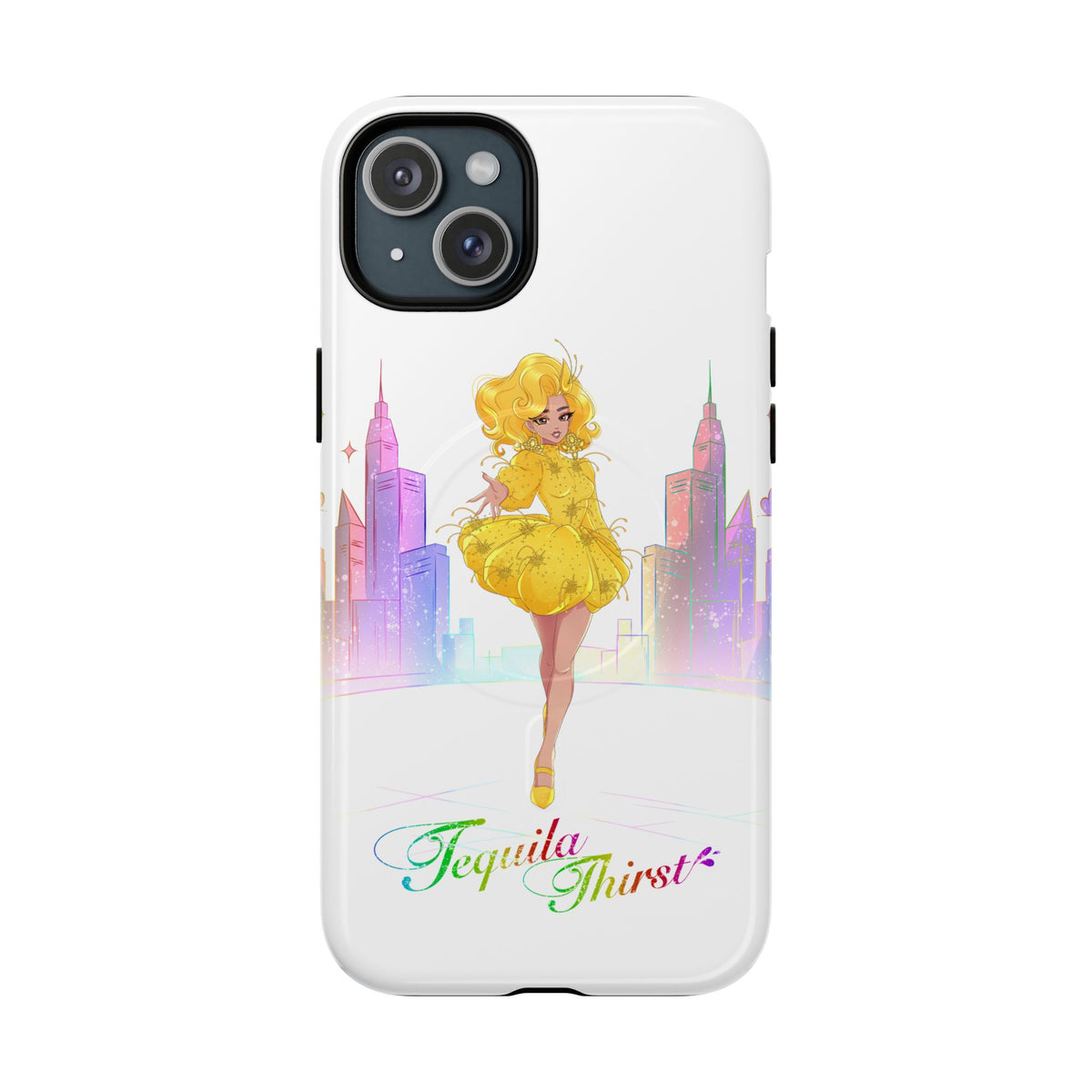 Tequila & The City - Tequila Thirst Glam Phone Case — Tough Magnetic iPhone Cover (Design 2)