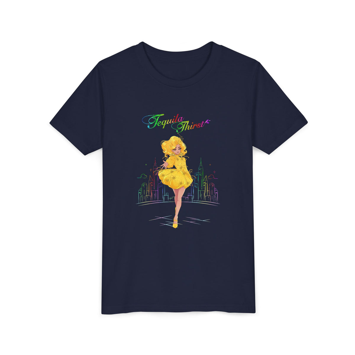 Tequila & The City - Tequila Thirst Youth Tee (Design 1)