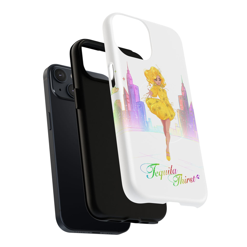 Tequila & The City - Tequila Thirst Glam Phone Case — Tough Magnetic iPhone Cover (Design 2)