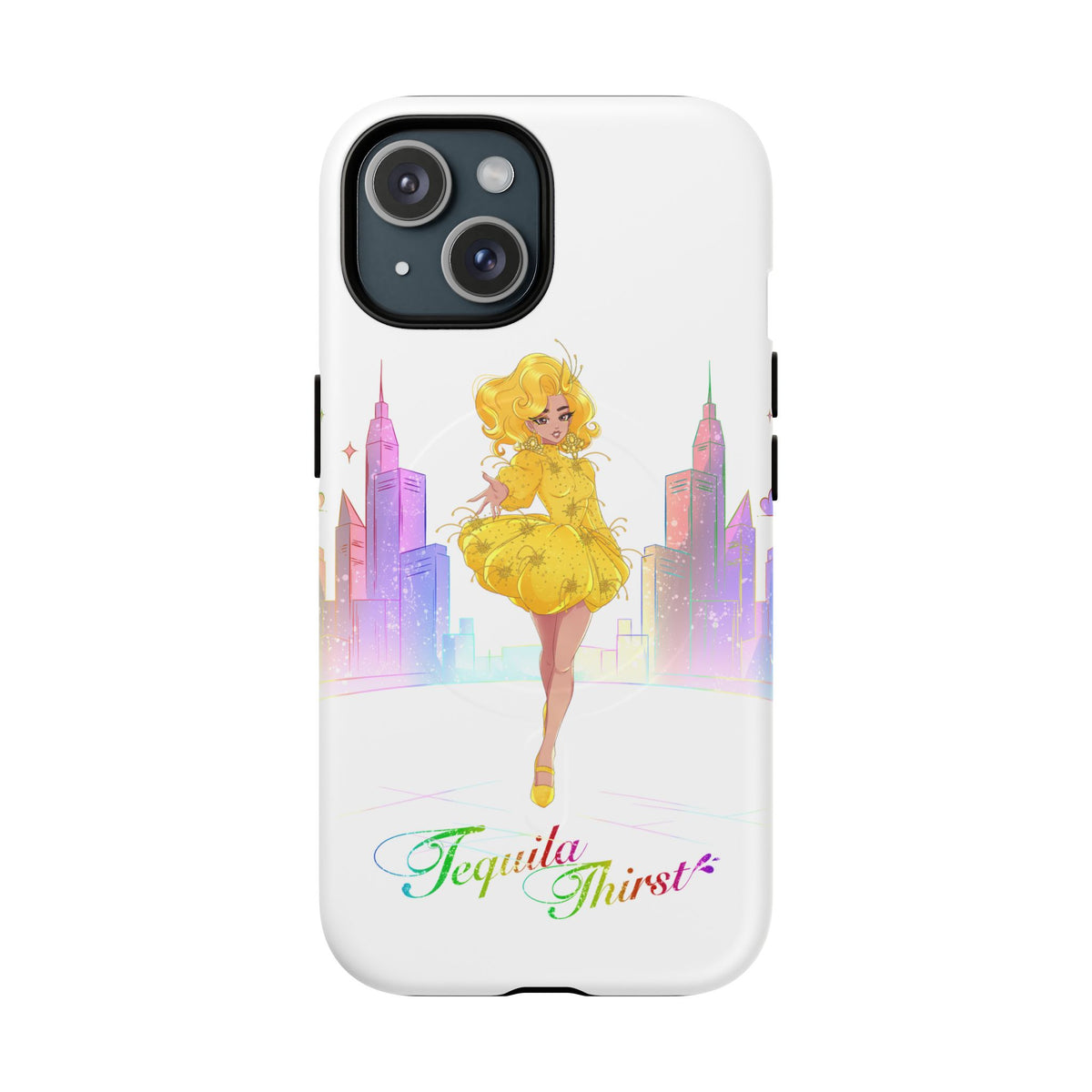 Tequila & The City - Tequila Thirst Glam Phone Case — Tough Magnetic iPhone Cover (Design 2)