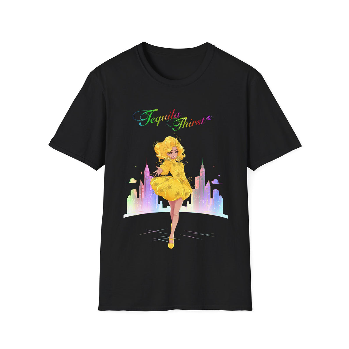 Tequila & The City - Tequila Thirst T-Shirt (Design 2)