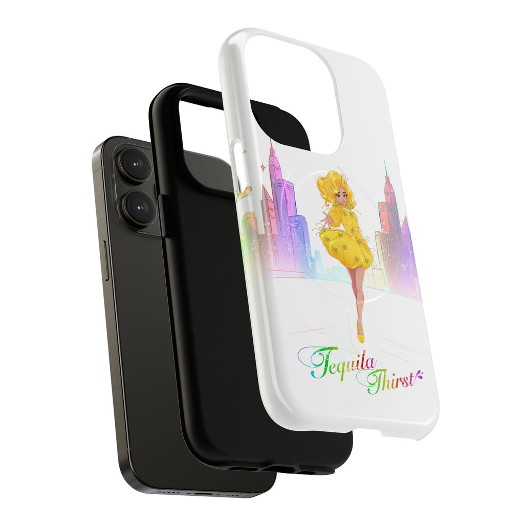 Tequila & The City - Tequila Thirst Glam Phone Case — Tough Magnetic iPhone Cover (Design 2)