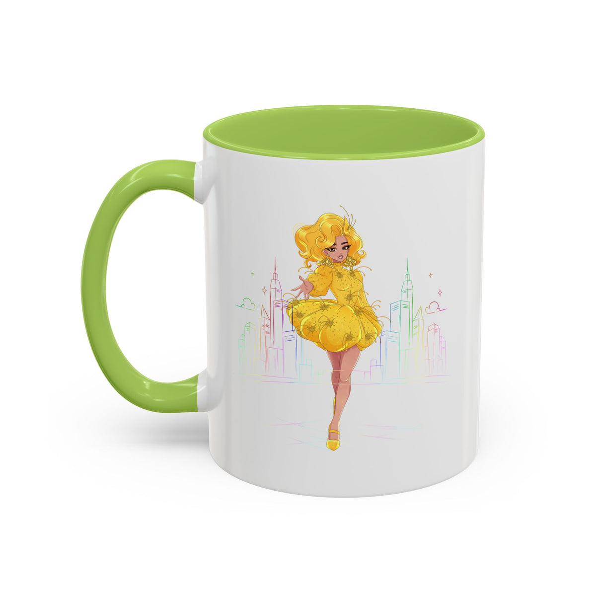 Tequila & The City - Tequila Thirst Accent Coffee Mug (11, 15oz) (Design 1)
