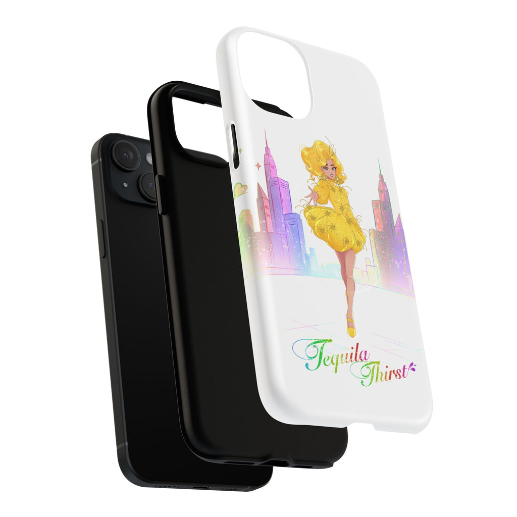 Tequila & The City - Tequila Thirst Glam Phone Case — Tough Magnetic iPhone Cover (Design 2)