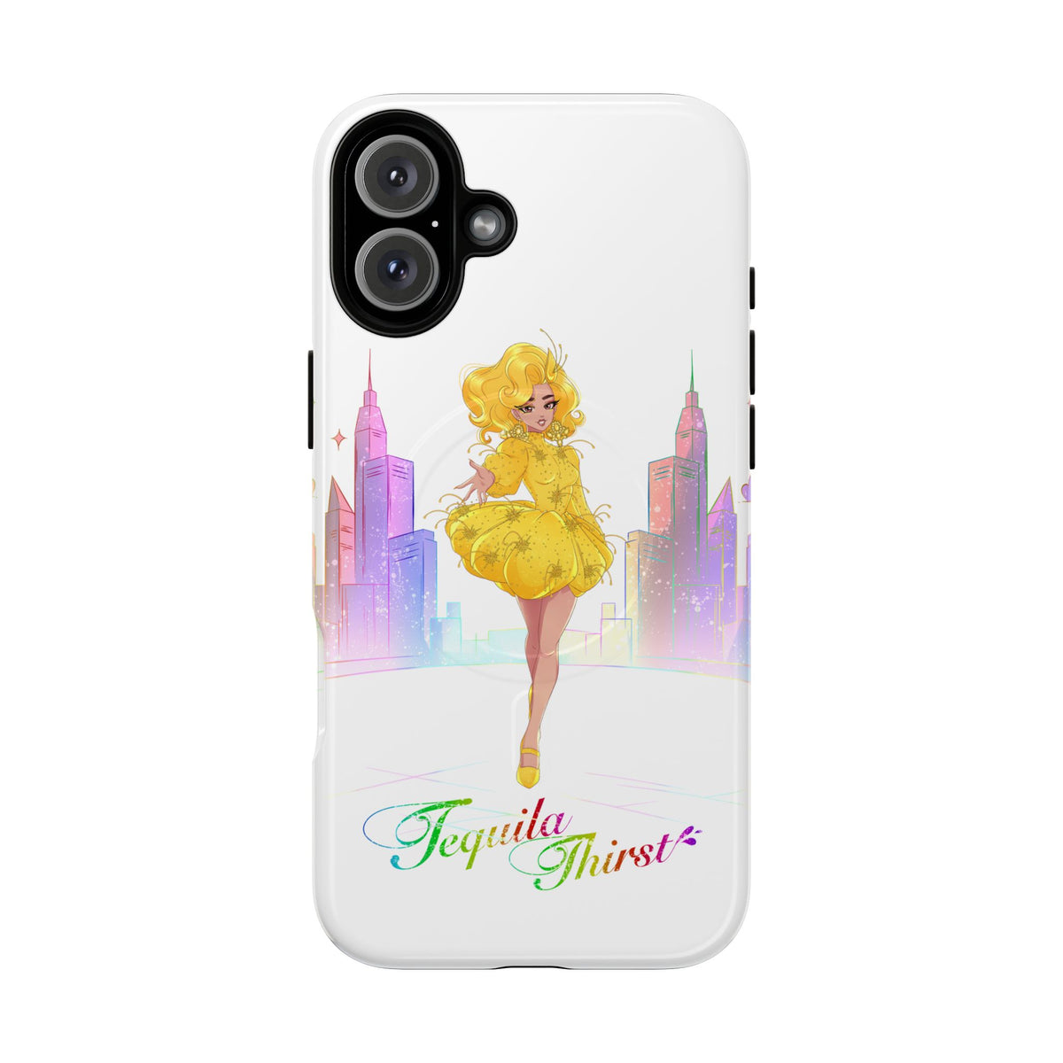 Tequila & The City - Tequila Thirst Glam Phone Case — Tough Magnetic iPhone Cover (Design 2)