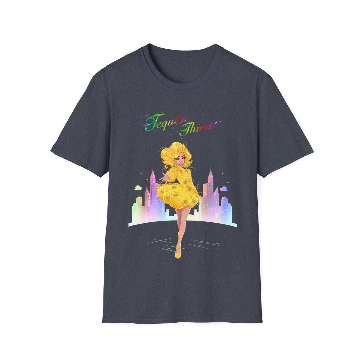 Tequila & The City - Tequila Thirst T-Shirt (Design 2)