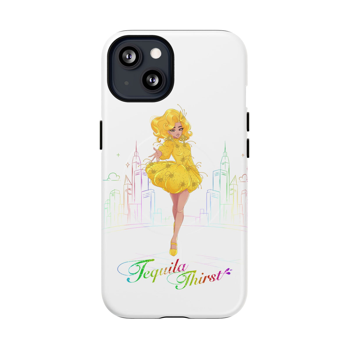 Tequila & The City - Tequila Thirst Glam Phone Case — Tough Magnetic iPhone Cover (Design 1)