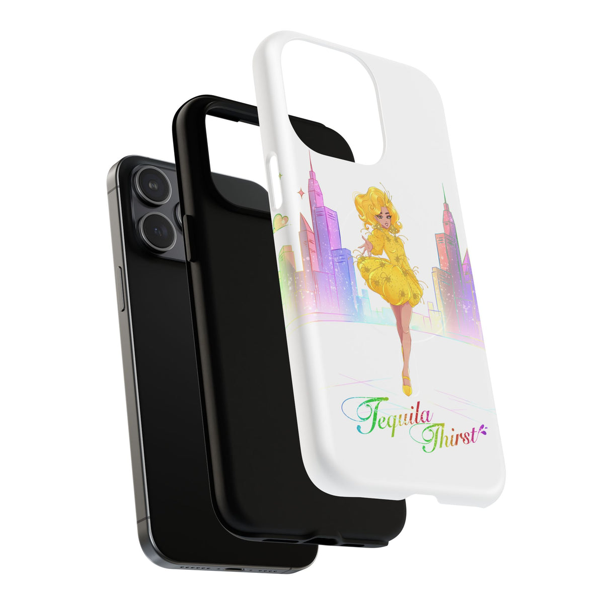 Tequila & The City - Tequila Thirst Glam Phone Case — Tough Magnetic iPhone Cover (Design 2)