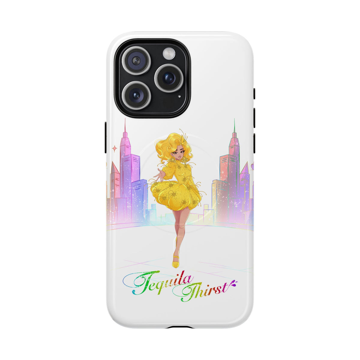 Tequila & The City - Tequila Thirst Glam Phone Case — Tough Magnetic iPhone Cover (Design 2)