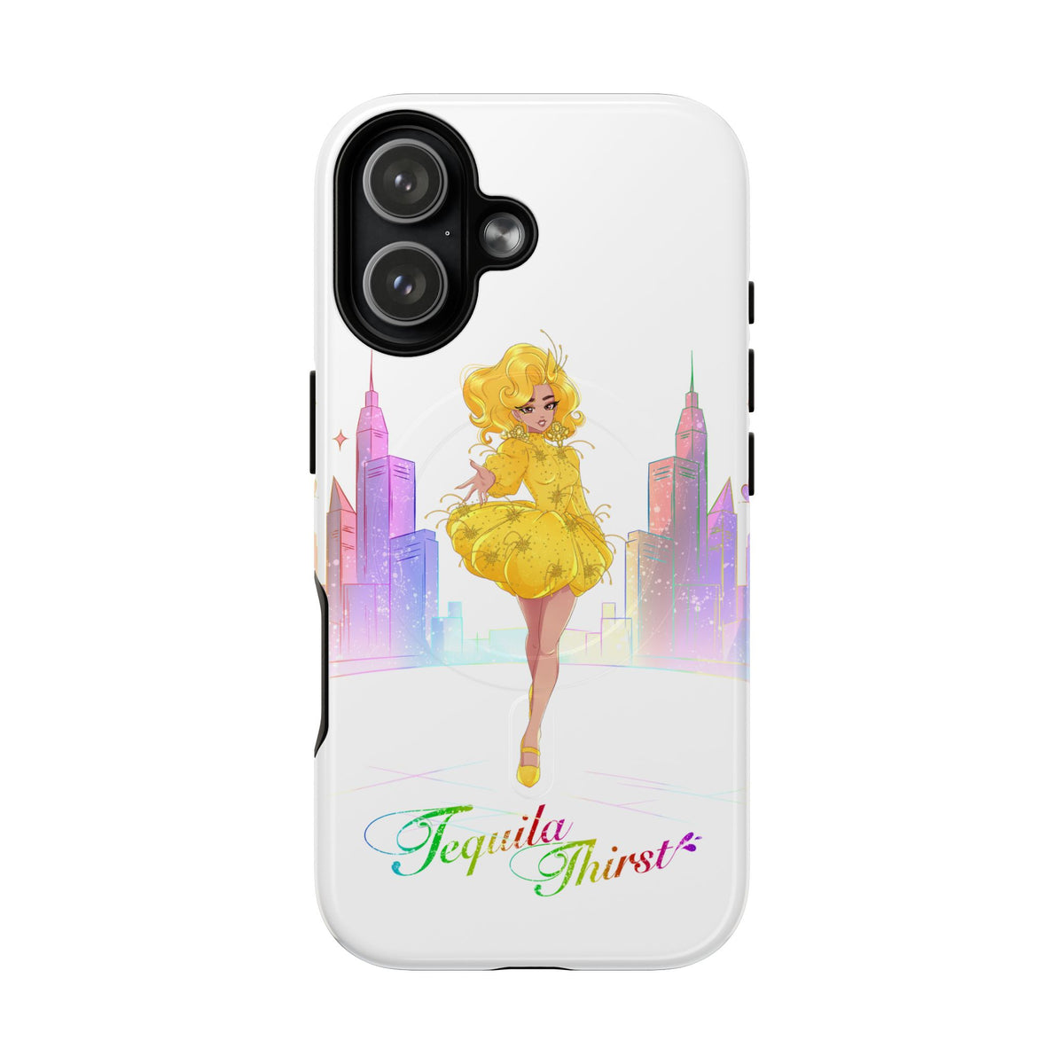 Tequila & The City - Tequila Thirst Glam Phone Case — Tough Magnetic iPhone Cover (Design 2)