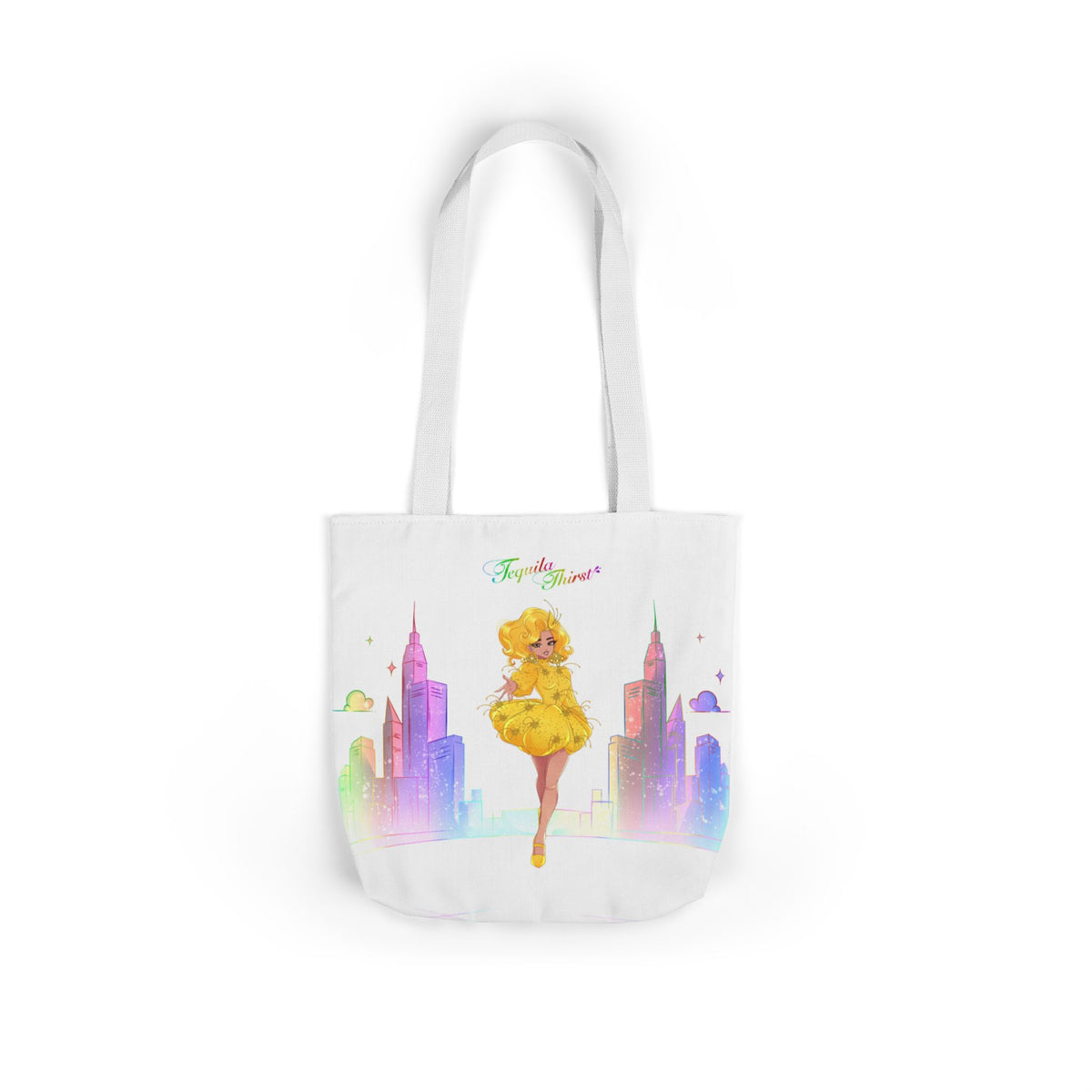 Tequila & The City - Tequila Thirst Canvas Tote Bag (Design 2)