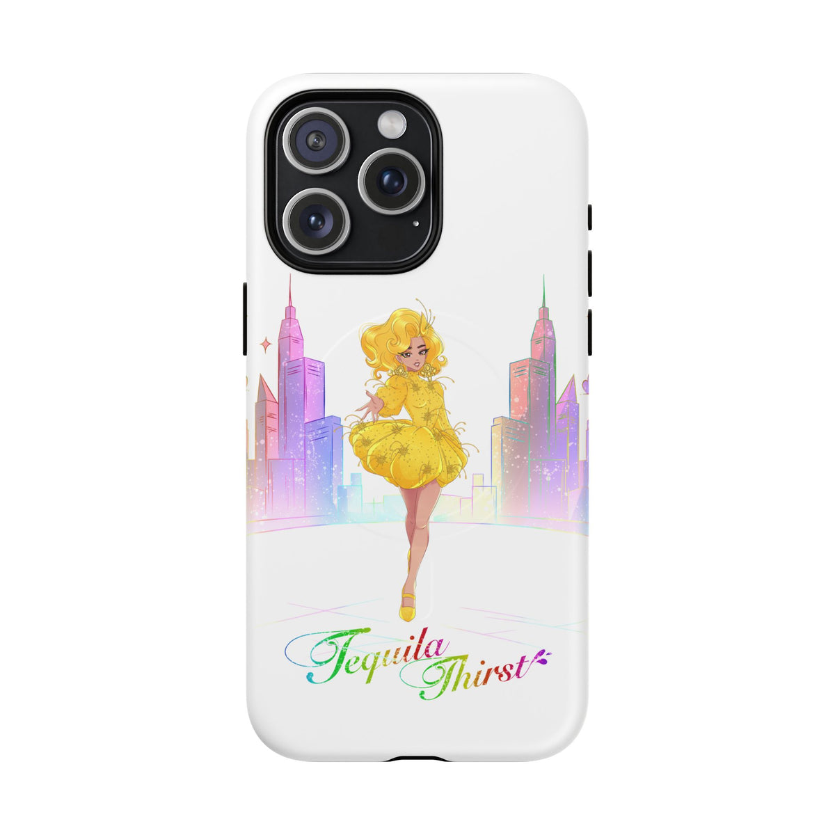 Tequila & The City - Tequila Thirst Glam Phone Case — Tough Magnetic iPhone Cover (Design 2)