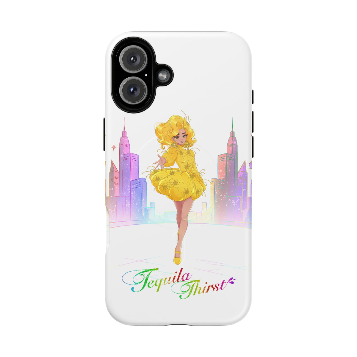Tequila & The City - Tequila Thirst Glam Phone Case — Tough Magnetic iPhone Cover (Design 2)