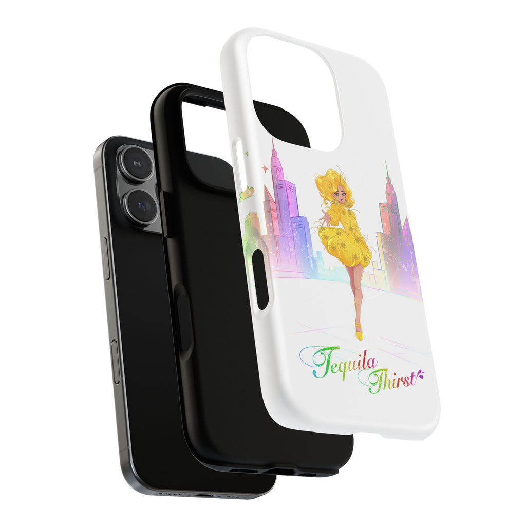 Tequila & The City - Tequila Thirst Glam Phone Case — Tough Magnetic iPhone Cover (Design 2)