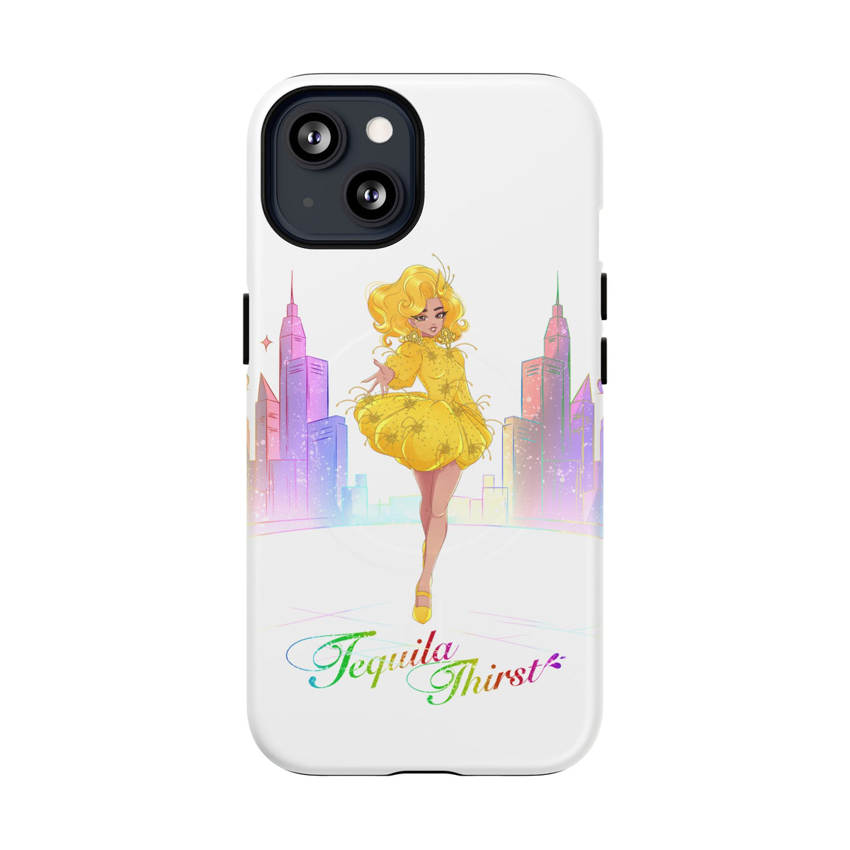 Tequila & The City - Tequila Thirst Glam Phone Case — Tough Magnetic iPhone Cover (Design 2)