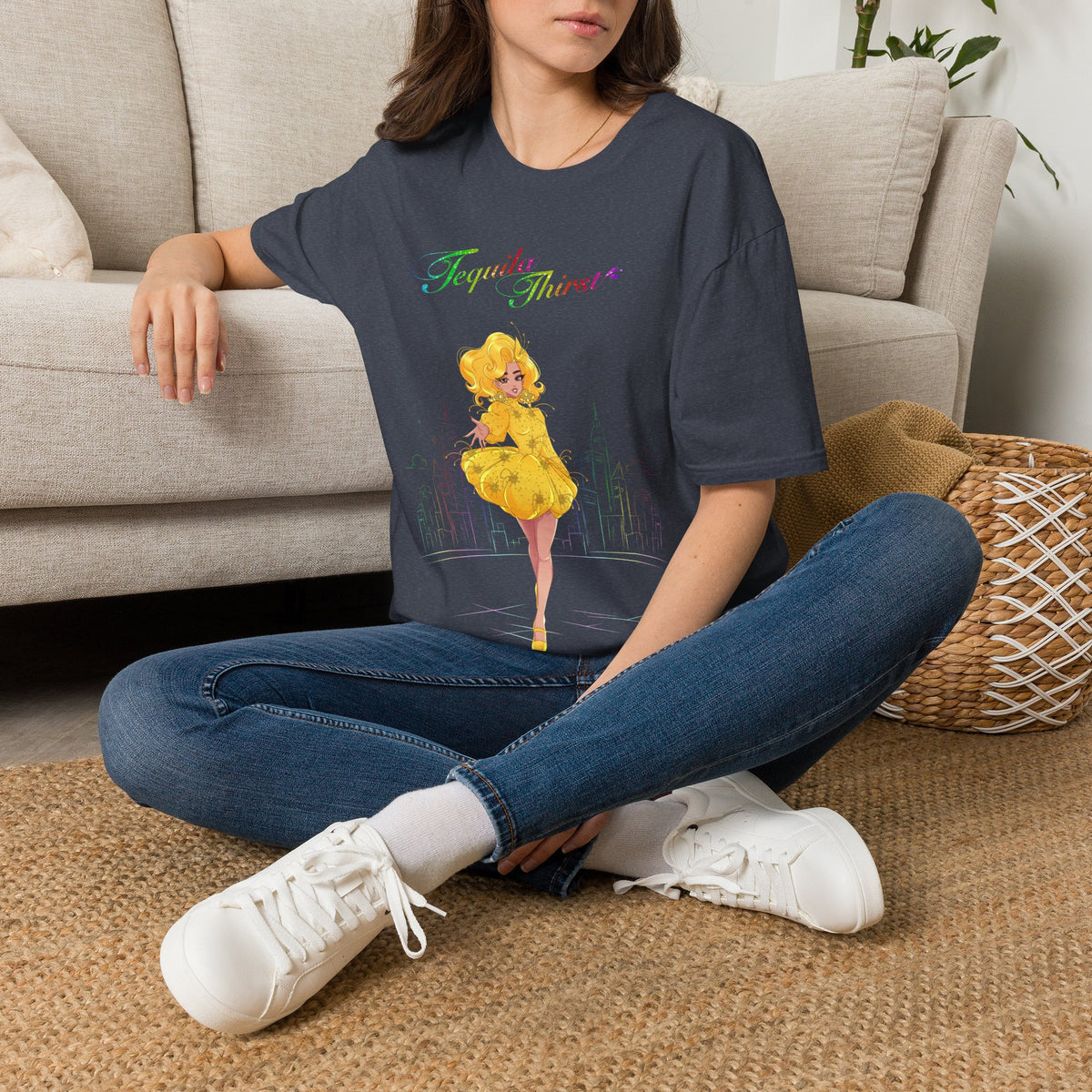 Tequila & The City - Tequila Thirst T-Shirt (Design 1)
