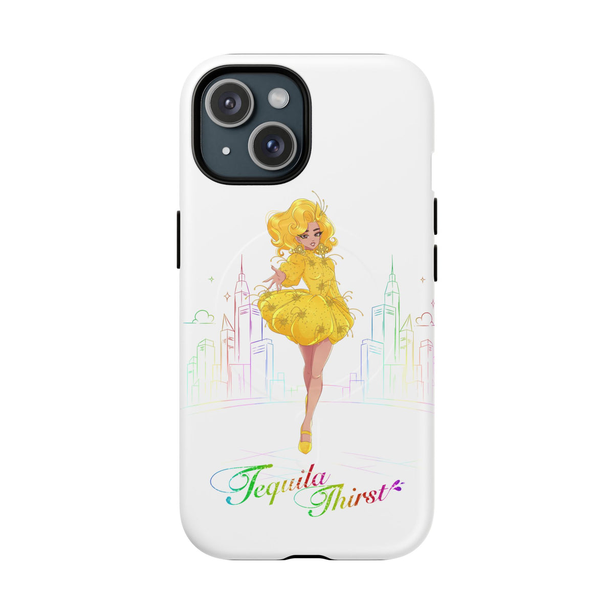 Tequila & The City - Tequila Thirst Glam Phone Case — Tough Magnetic iPhone Cover (Design 1)